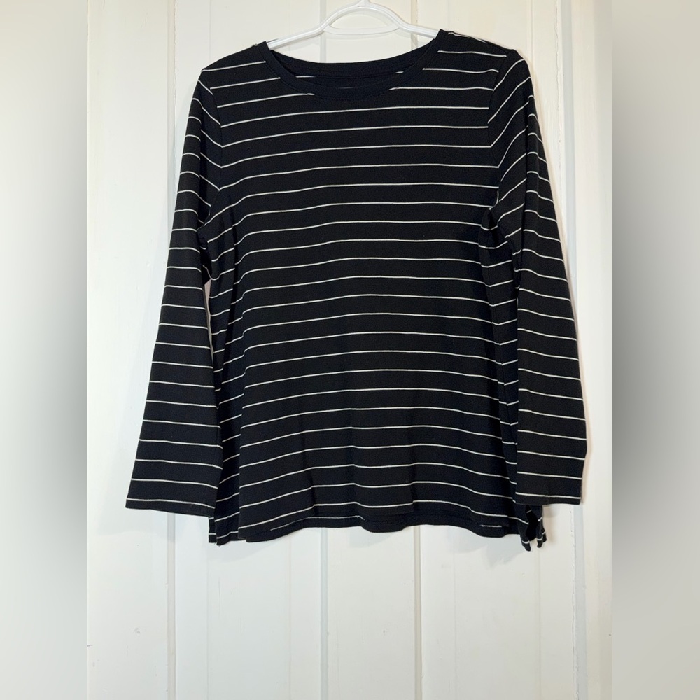 Women's J. Jill Striped Women's Top size large,‎ large petite, shirt